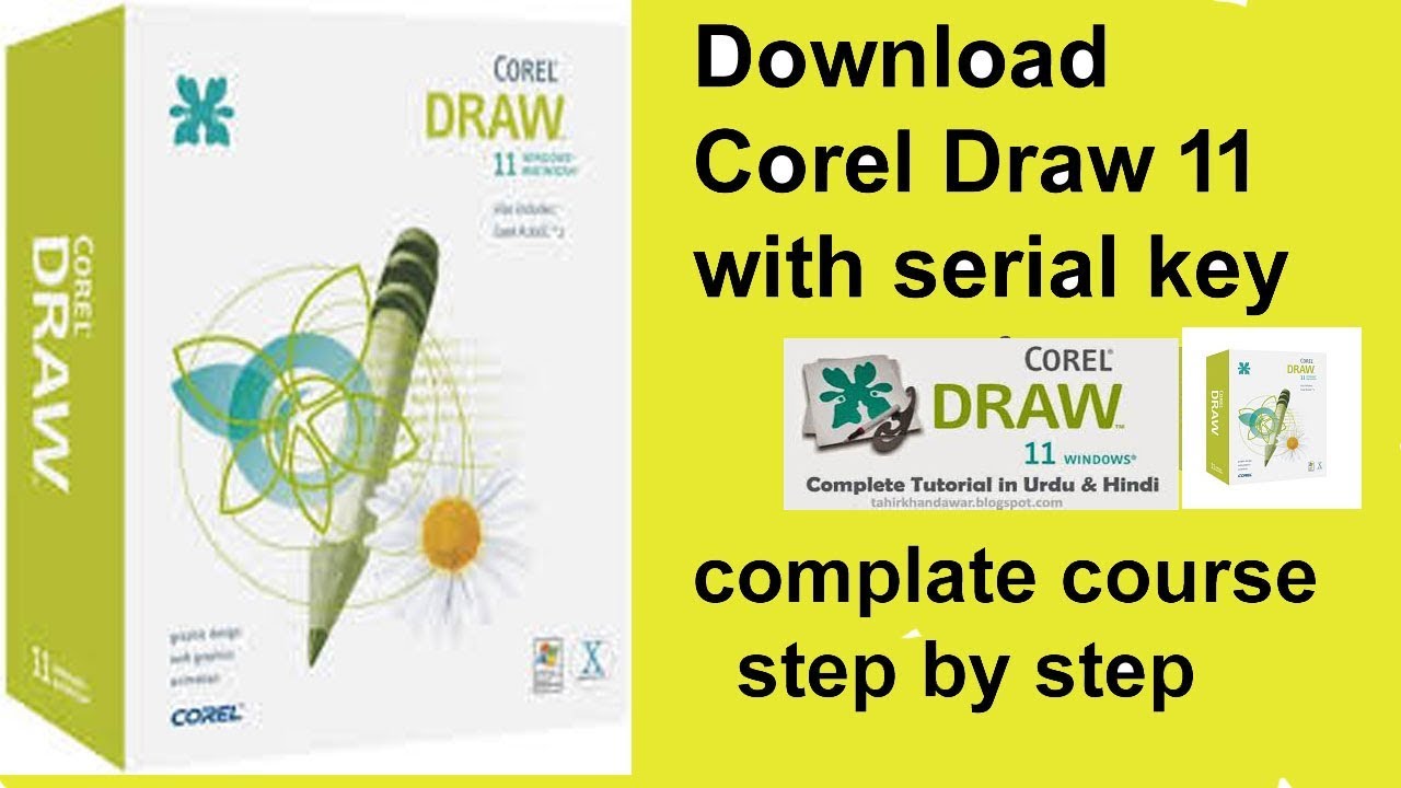 corel draw 11 full version with serial key